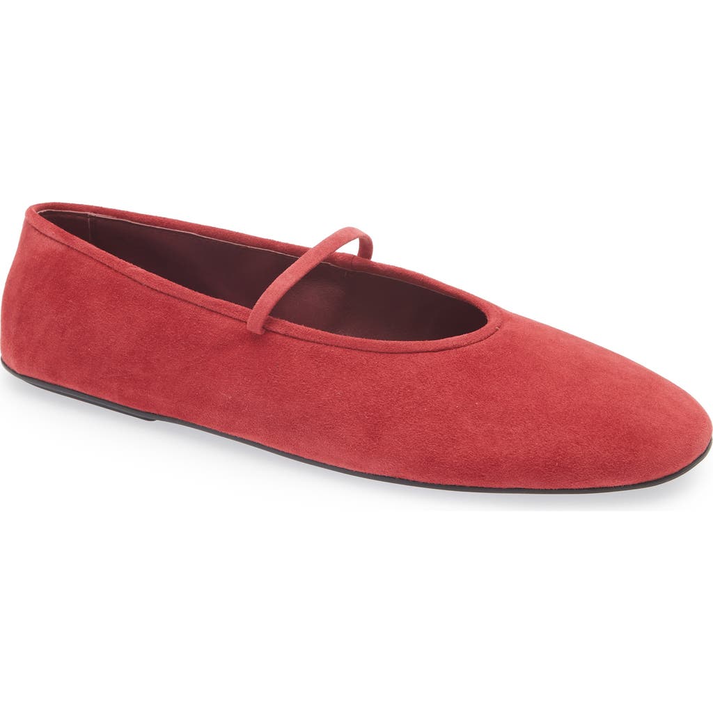 Jeffrey Campbell Dancerina Mary Jane Ballet Flat In Red