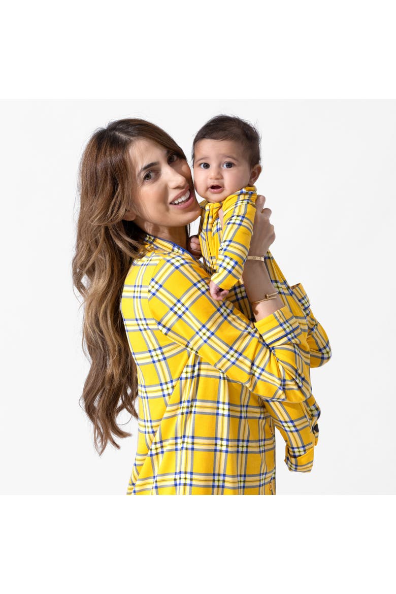 Baby Clueless Total Betty Plaid Convertible Footie, Alternate, color, Clueless Total Betty Plaid