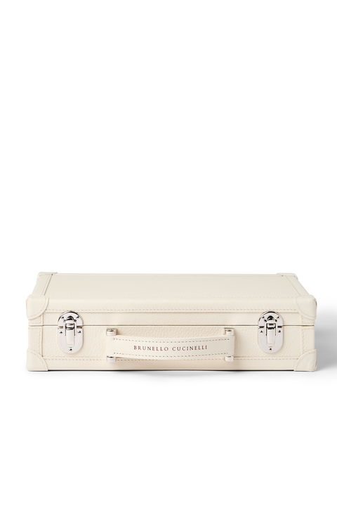 Calfskin glasses organizer