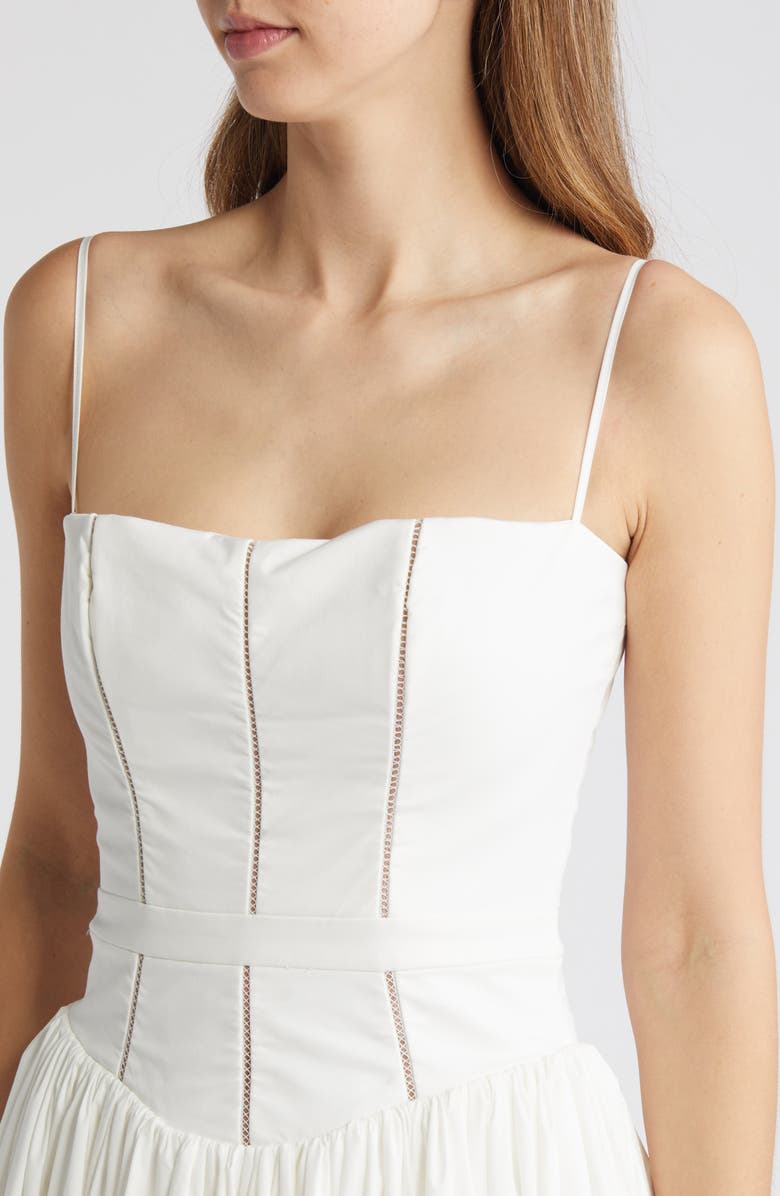 HOUSE OF CB Ysabella Floral Maxi Sundress, Alternate, color, White