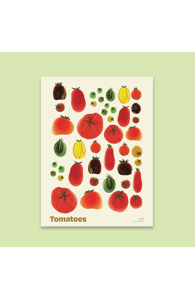 Fun Fact Co. Tomato Family Reunion Giclée Print, Alternate, color, Multi
