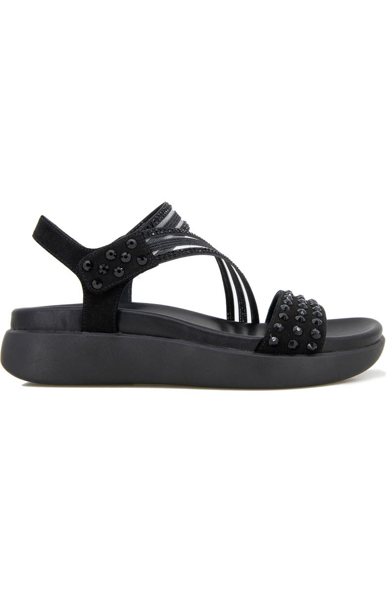 Reaction Kenneth Cole Taryn Rhinestone Strap Sandal, Alternate, color,