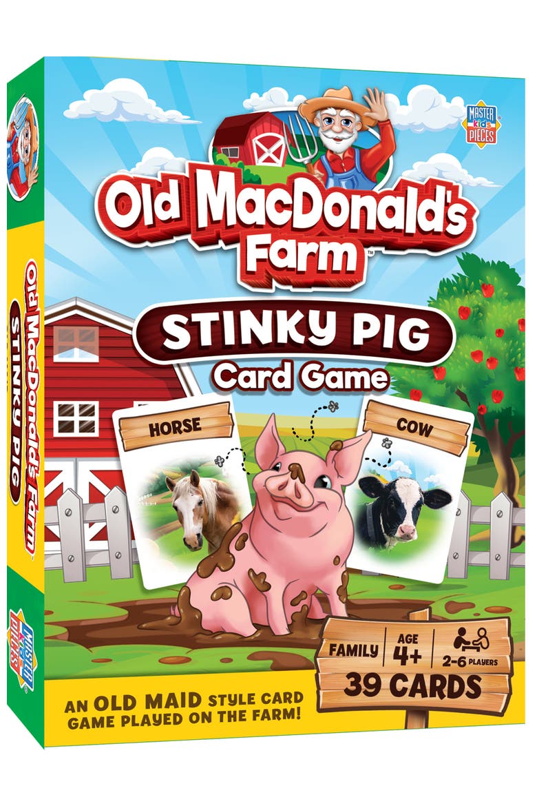 Old MacDonald - Stinky Pig Card Game, Main, color, Multicolor