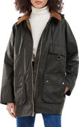 Barbour Highclere Hooded Waxed Jacket