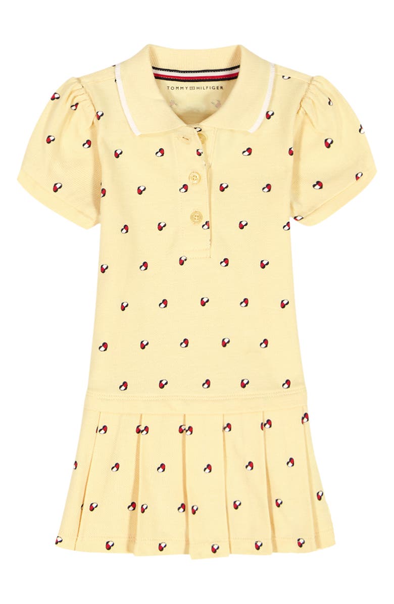 Tommy Hilfiger Kids' Tommy Heart Polo Dress, Main, color,
