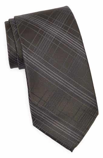 Calvin Klein Jayden Plaid Print Tie