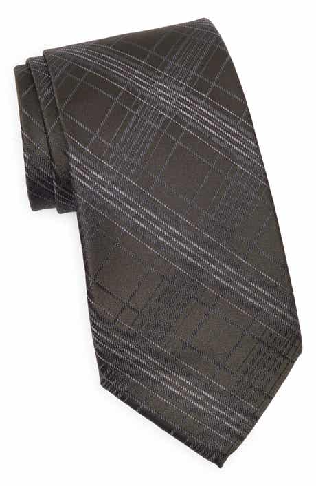 Calvin Klein Jayden Plaid Print Tie