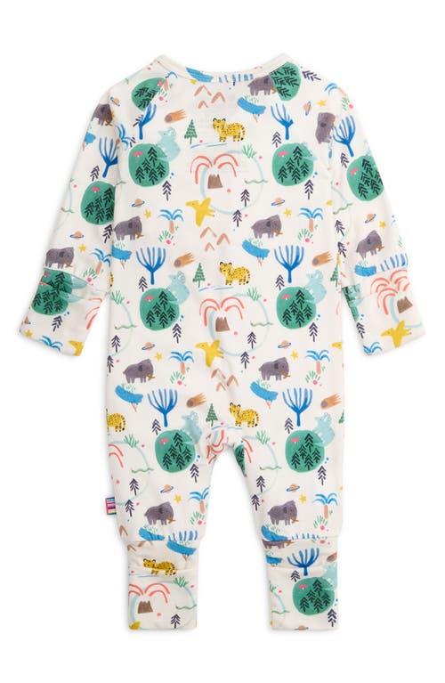 Magnetic Me Wooly Big Deal Convertible Romper In White