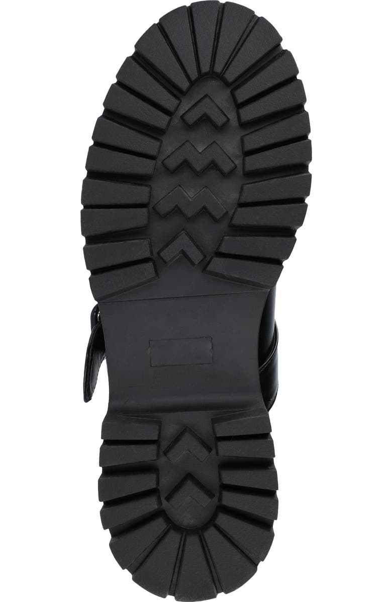 Journee Collection Suvi Mary Jane Loafer, Alternate, color, Black