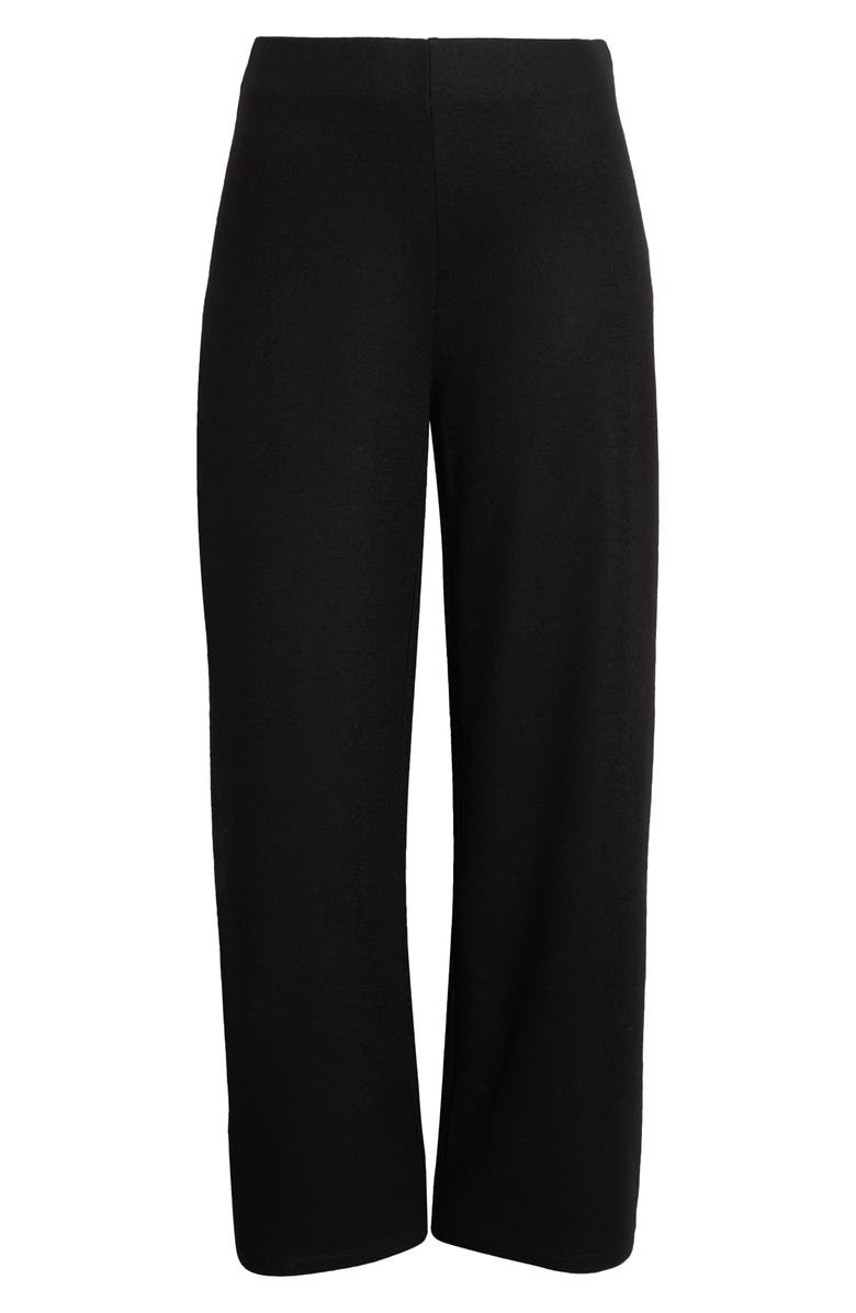 Eileen Fisher High Waist Wool Wide Leg Pants, Alternate, color,