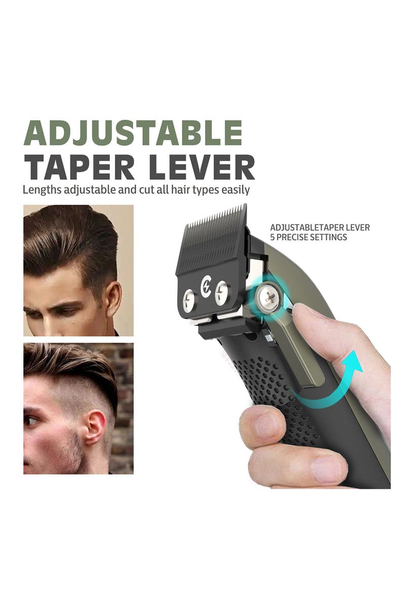50 Cal MAG 4th Gen Professional Cordless Hair Clipper, Alternate, color, Green