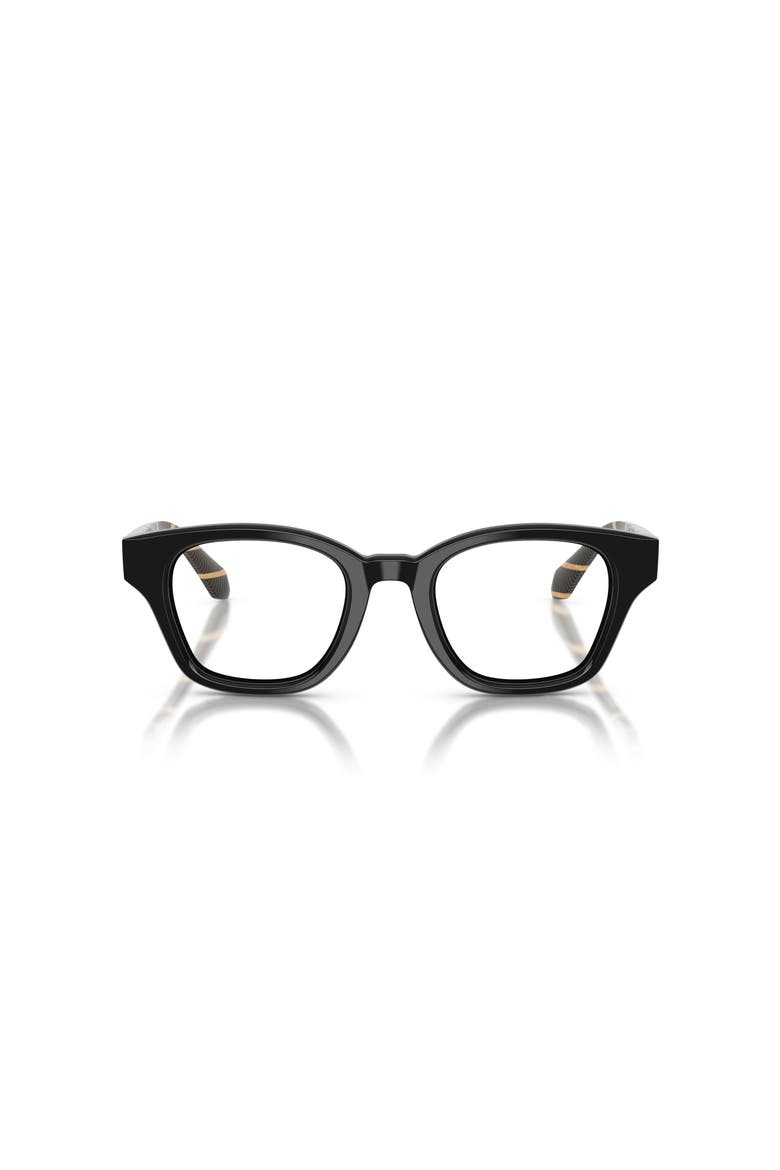 47mm Rectangle optical glasses, Alternate, color, Black