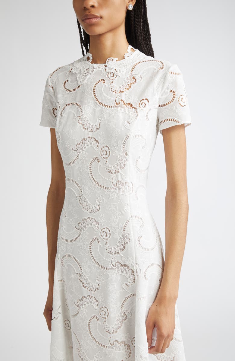 Oscar de la Renta Crystal Button Earrings, Alternate, color, Crystal