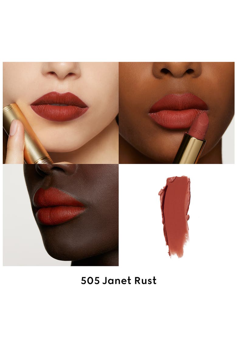 Rouge à Lèvres Mat Matte Lipstick, Alternate, color, 505 JANET RUST