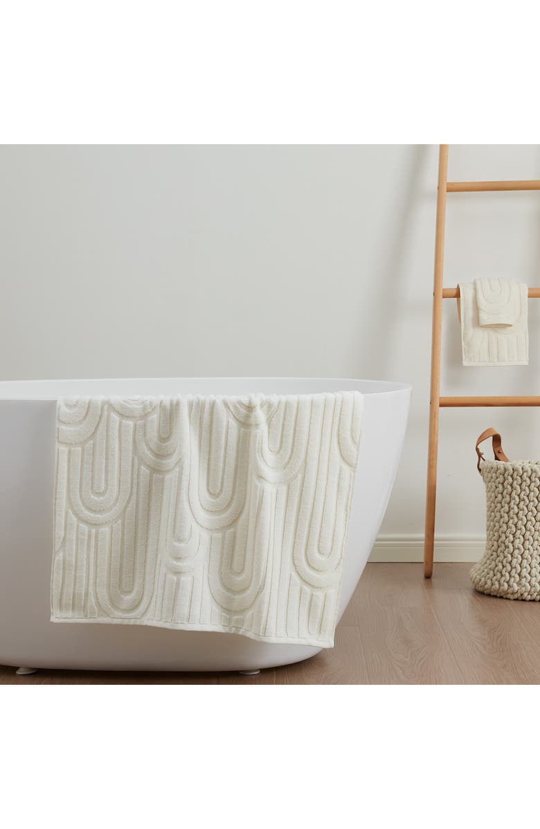 UGG<sup>®</sup> Arch Bath Towel, Alternate, color, Snow