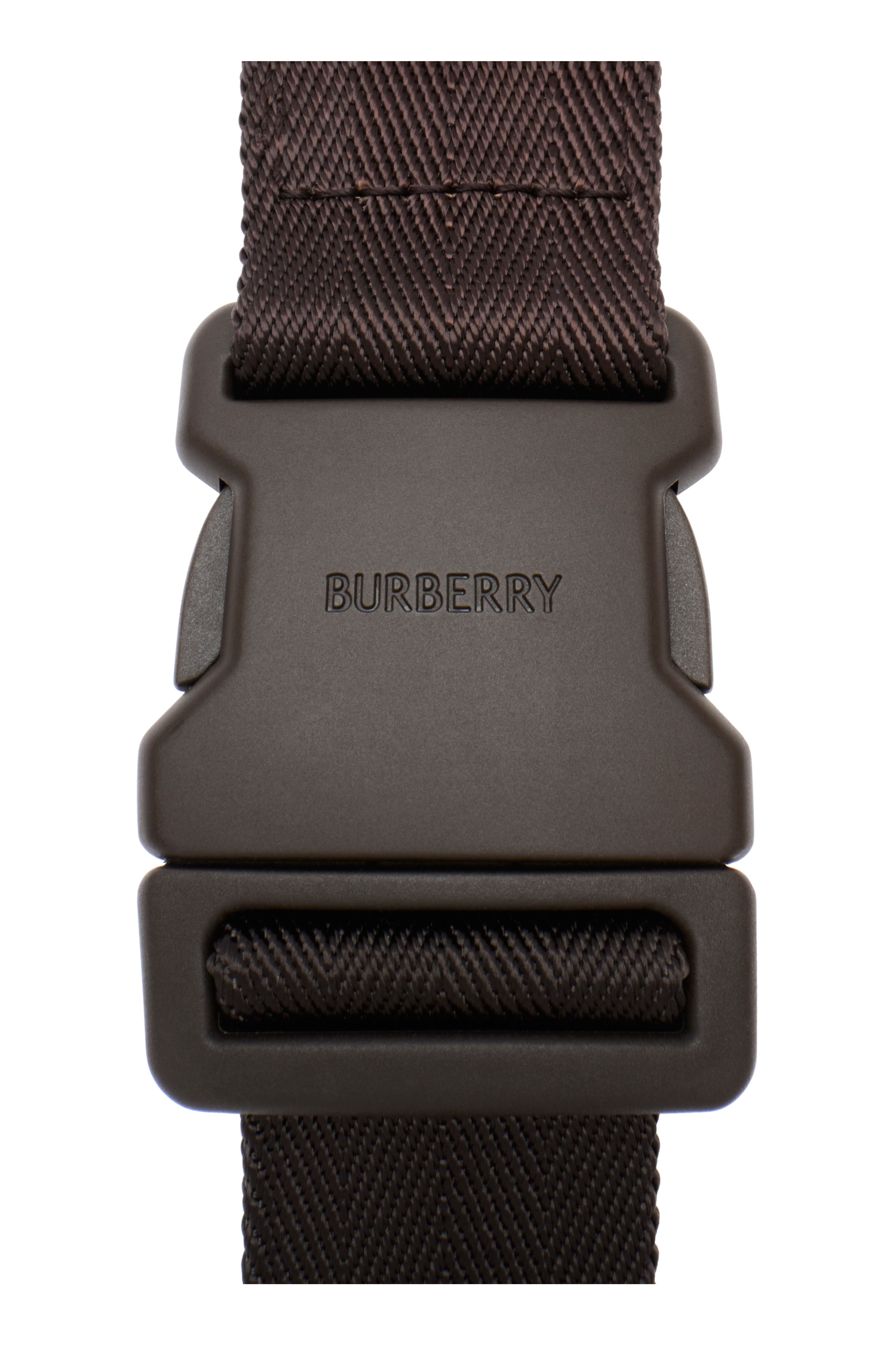 Burberry Check Belt Bag, Alternate, color, Archive Beige