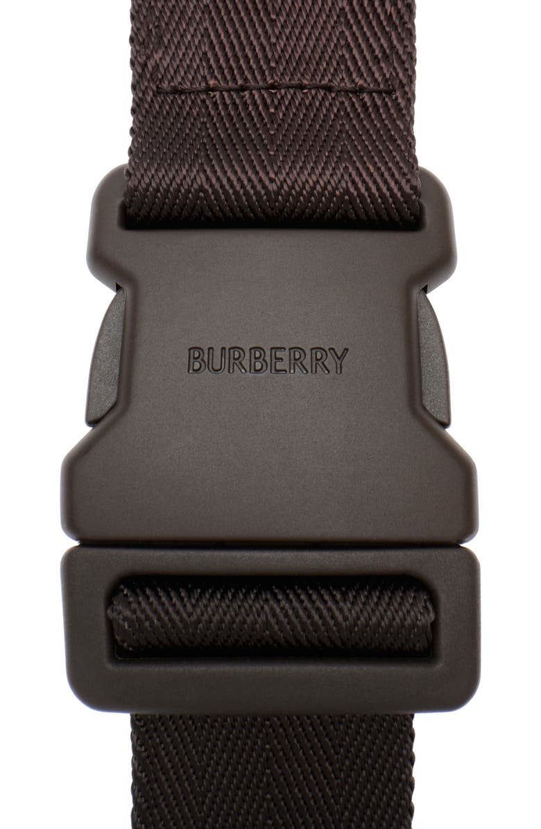 Burberry Check Belt Bag, Alternate, color, Archive Beige