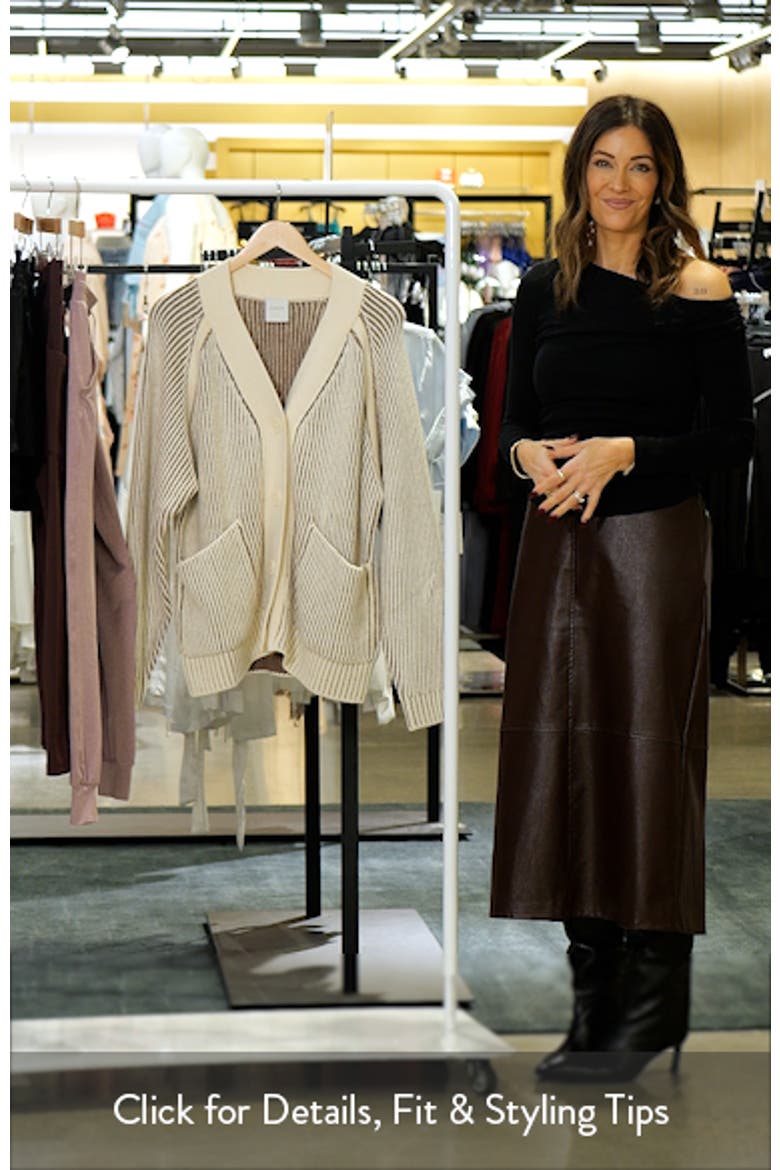 Jude Plated Cardigan video