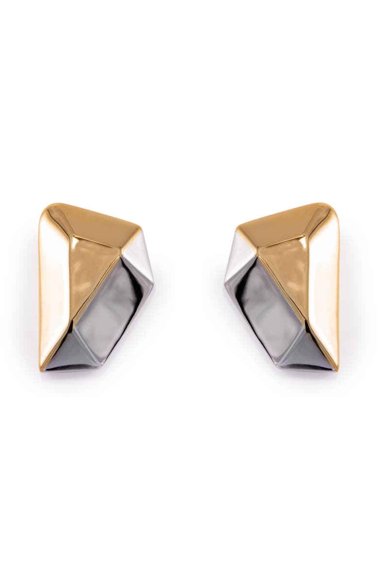 BLACK SUEDE STUDIO Torre Earring, Main, color, Gold/Silver