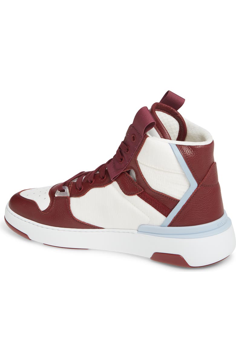 Givenchy Logo High Top Sneaker, Alternate, color,