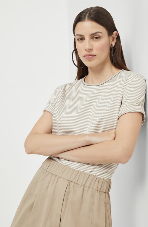 Brunello Cucinelli Gestreiftes T-shirt