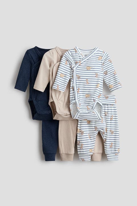 6-piece Bodysuit And Trousers Set