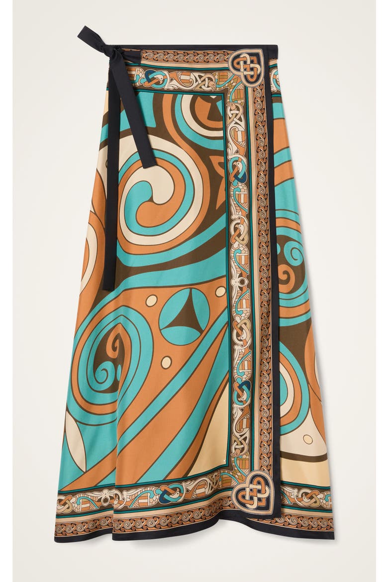 Sarong Skirt, Alternate, color, Kells Swirl Placée Camel