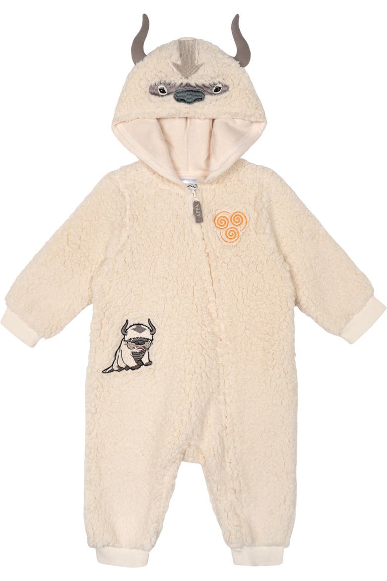 Hooded One Piece, Main, color, Appa Cream