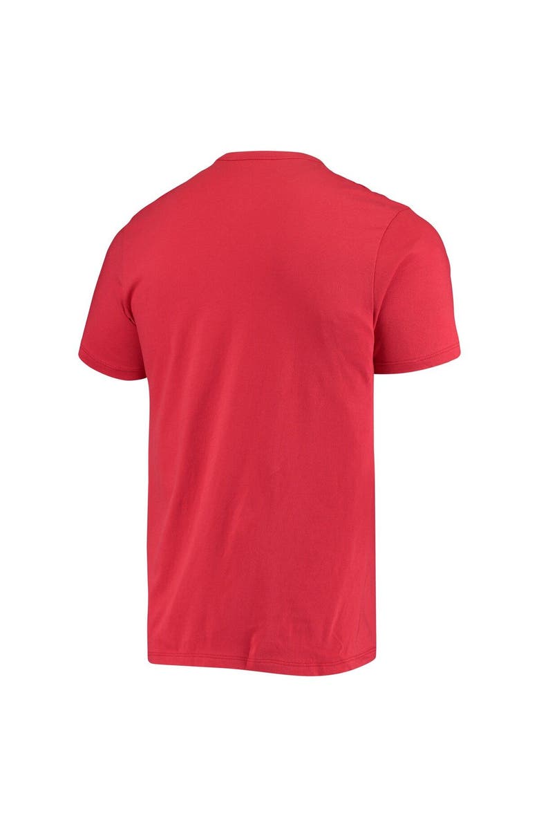 '47 Men's '47 Red Tampa Bay Buccaneers Franklin Logo T-Shirt, Alternate, color,