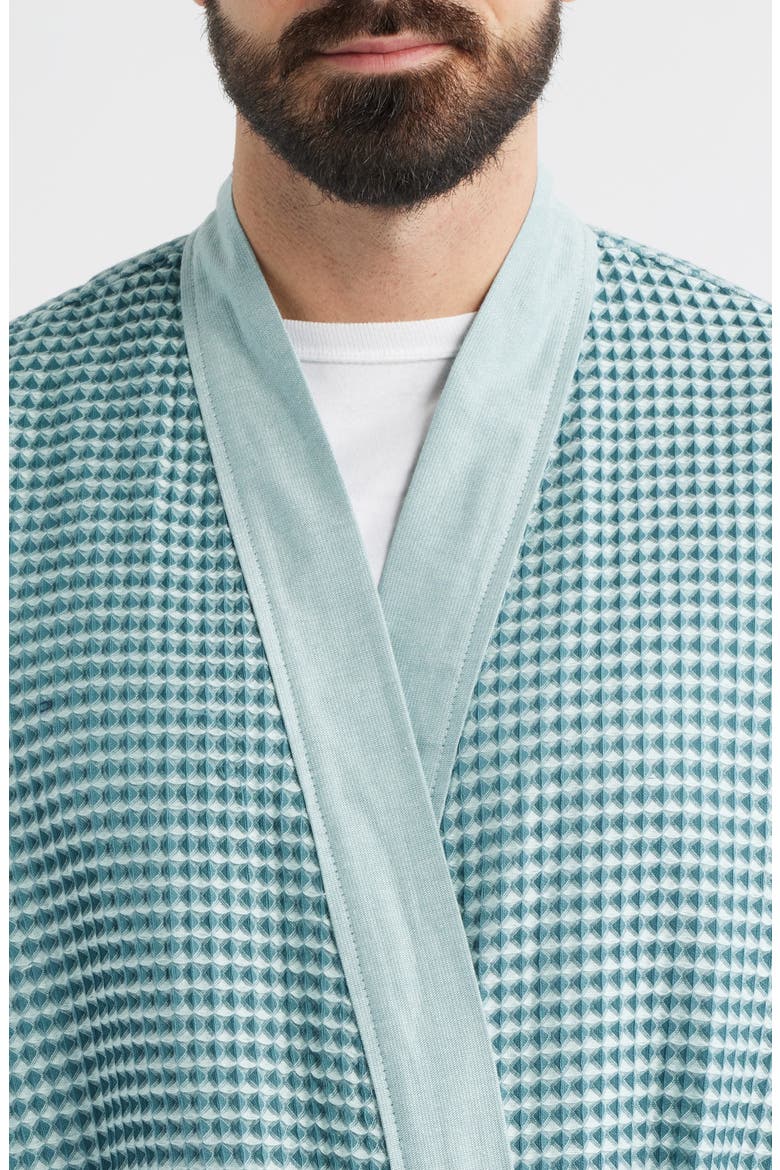La Paz Cotton Robe, Alternate, color, TEAL