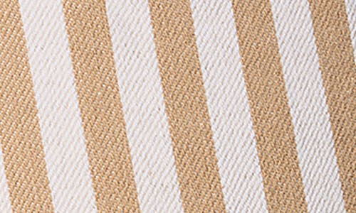 Rag & Bone Womens Tanstripe Shea High-rise Relaxed Straight-leg Cotton-blend Trousers In Neutral