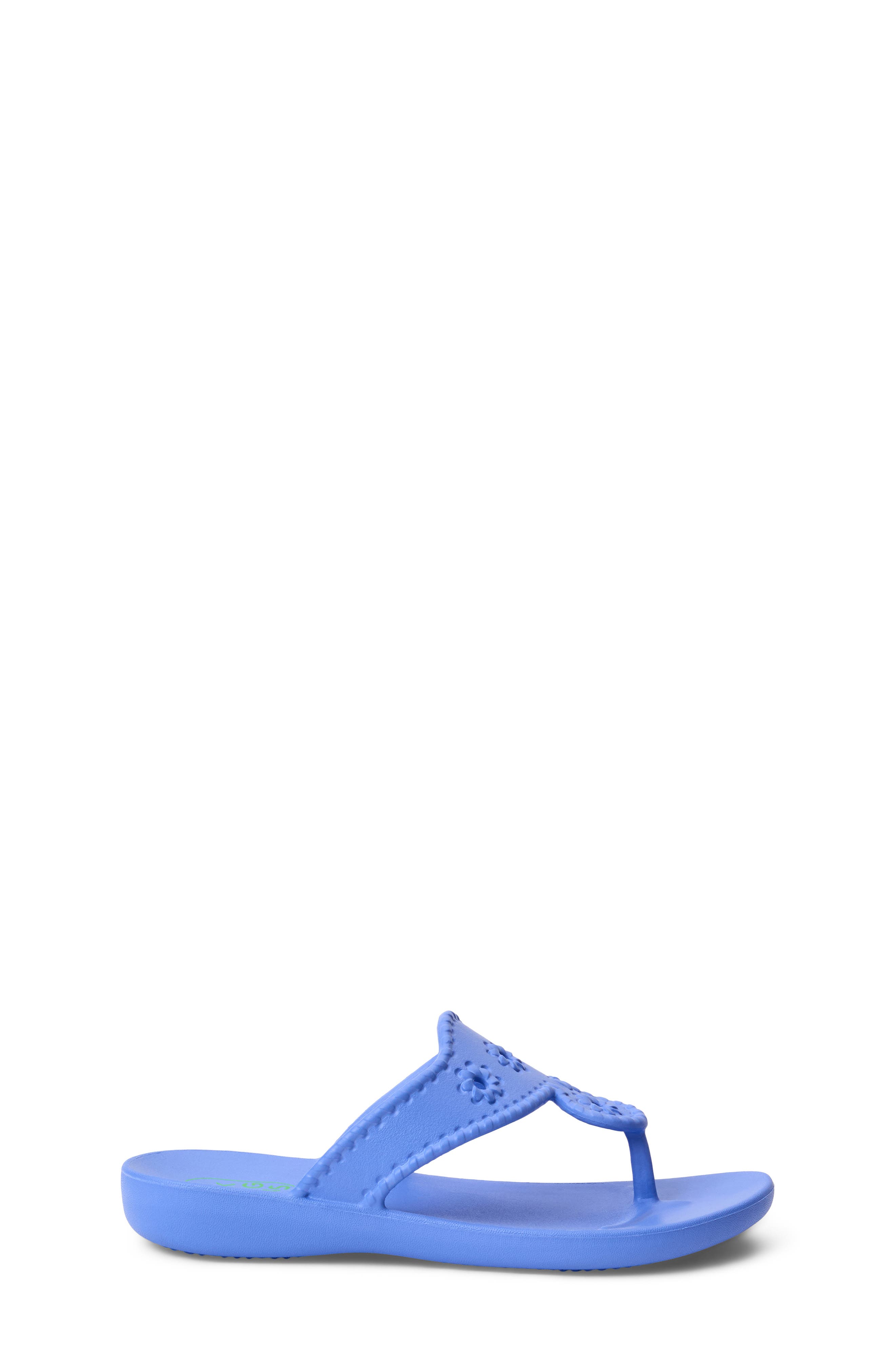 Kids' Jacks Flip Flop, Alternate, color, PERIWINKLE