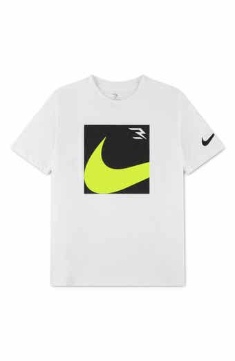3 Brand Kids' Boxed Swoosh Tee