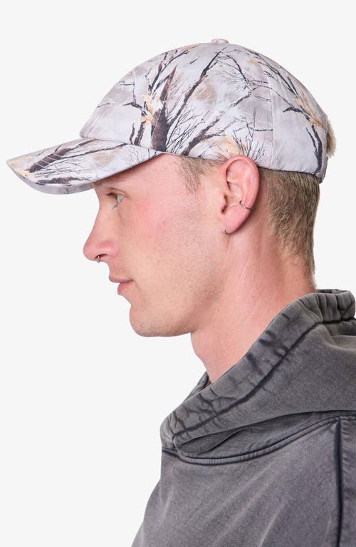 Mnml Gradient Cotton Twill Baseball Cap In Pink