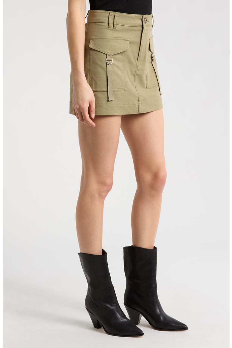 Kayla Cargo Miniskirt, Alternate, color, SAGE