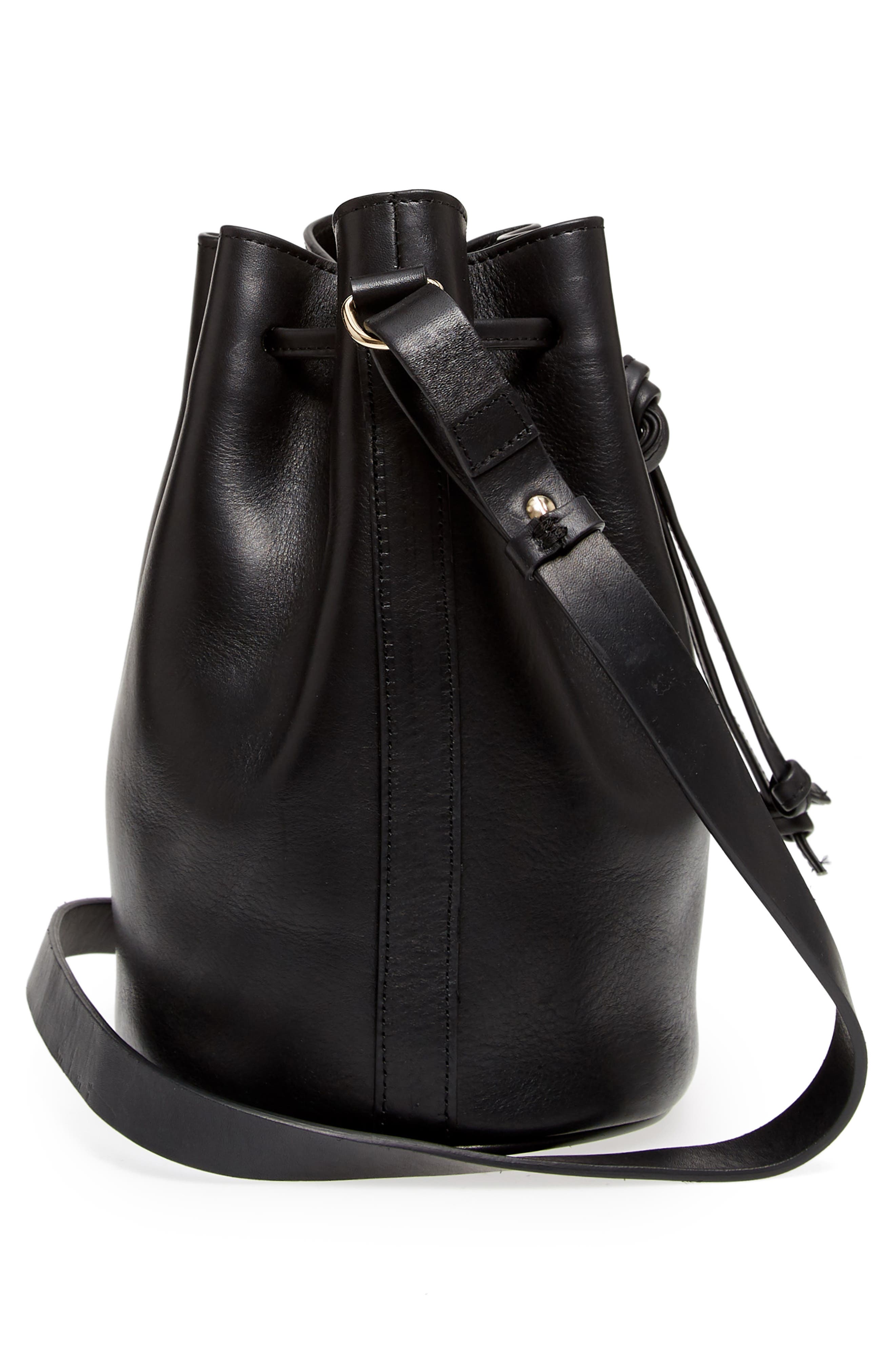 Sézane Farrow Bucket Bag, Alternate, color, 