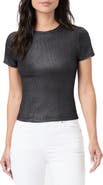 PAIGE Lor Metallic T-Shirt