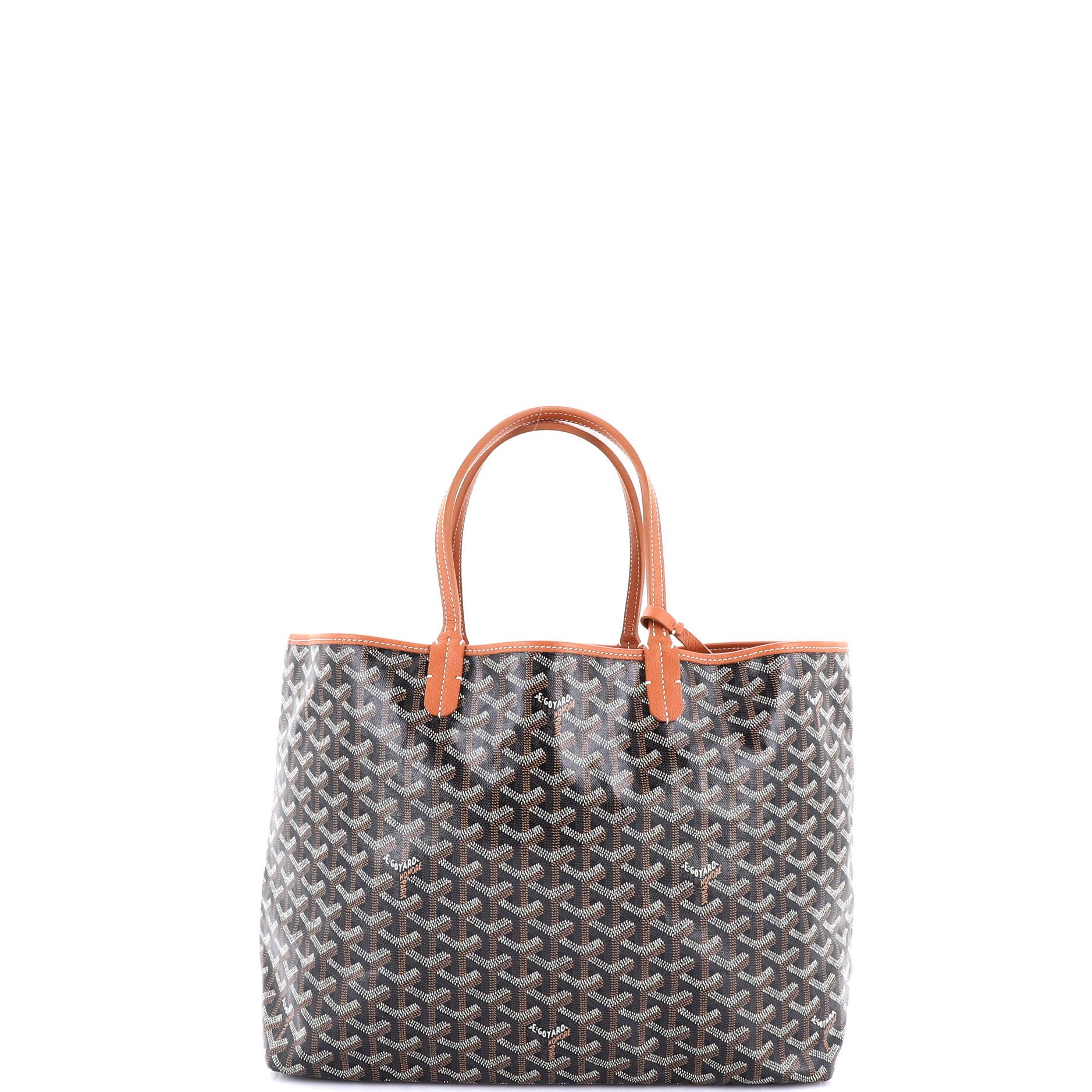 Pre-Owned Goyard Saint Louis Tote Printed Coated Canvas PM, Alternate, color, 