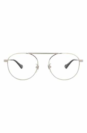 Gucci 53mm Round Optical Glasses