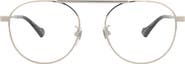 Gucci 53mm Round Optical Glasses