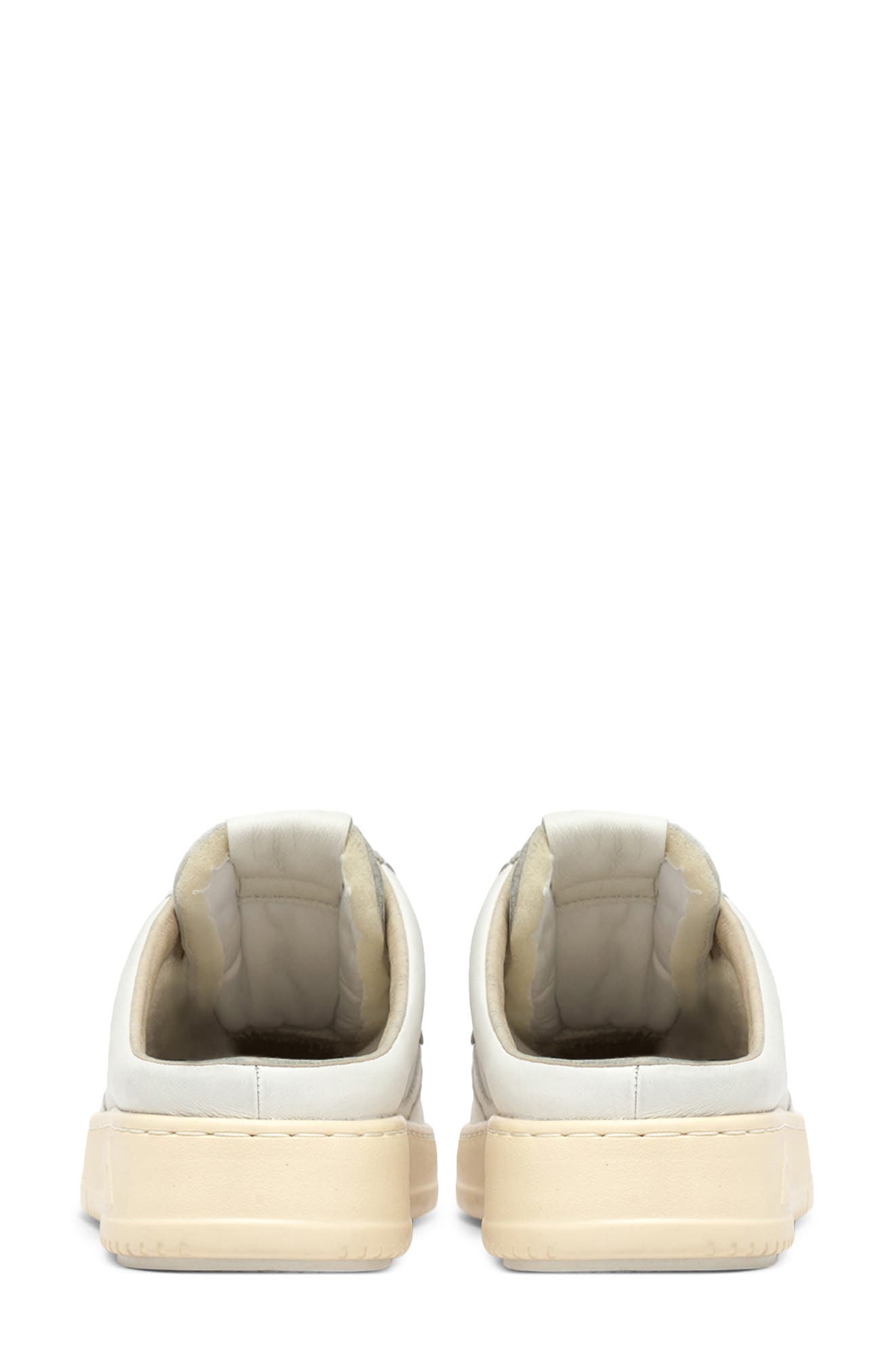 AUTRY Mule Low Sneaker, Alternate, color, Goat/ Goat White