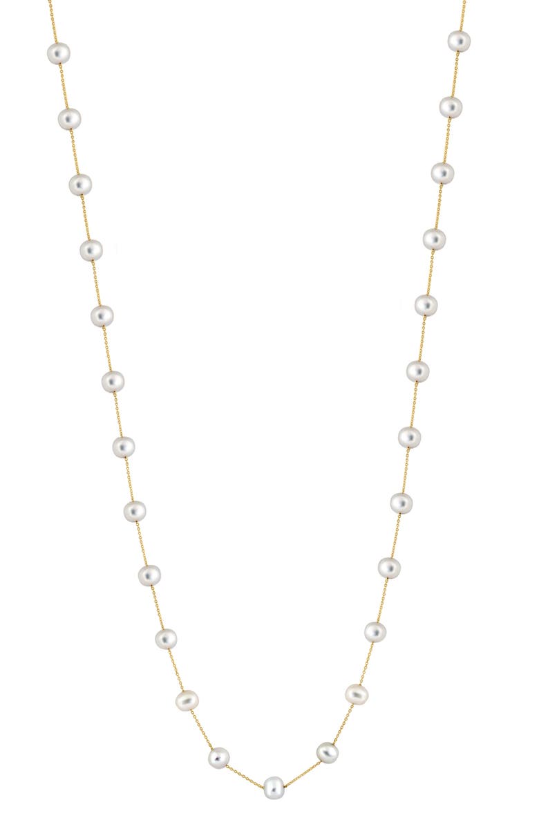 EFFY 6.5-7mm Cultured Freshwater Pearl Necklace, Main, color, 