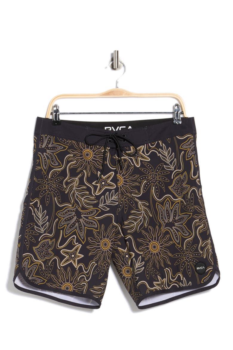 Northern 18-Inch Swim Trunks, Alternate, color, PIRATE BLACK