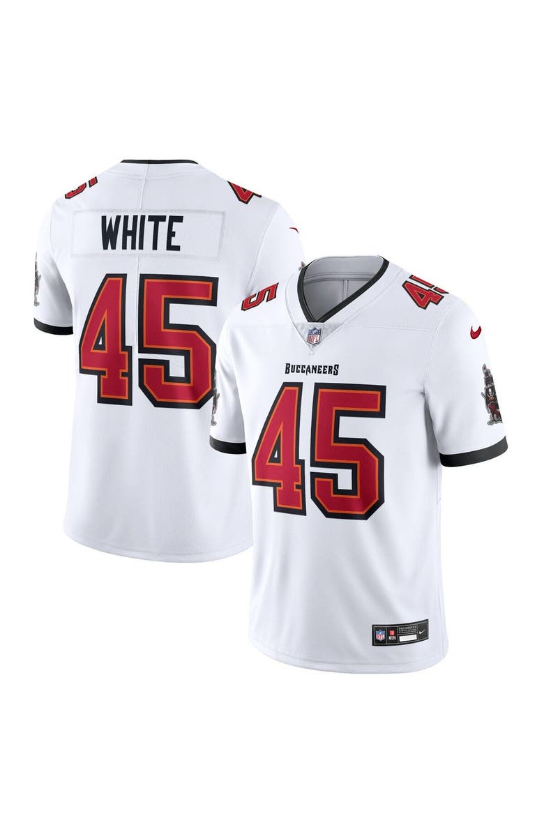 Nike Men's Nike Devin White White Tampa Bay Buccaneers Vapor Untouchable Limited Jersey, Main, color,