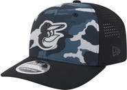 New Era Men's New Era Black Baltimore Orioles Tonal Camo 9SEVENTY Stretch-Snap Hat