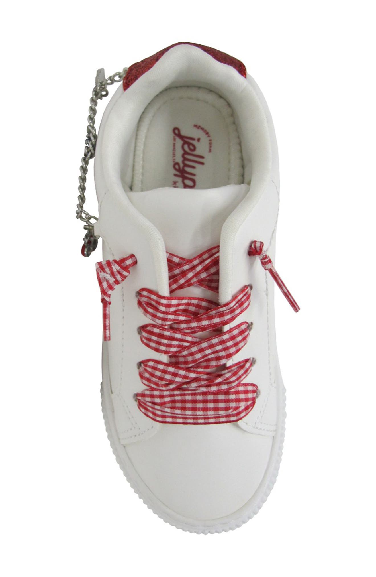 JELLYPOP Kids' Lulami Sneaker, Alternate, color, White Multi