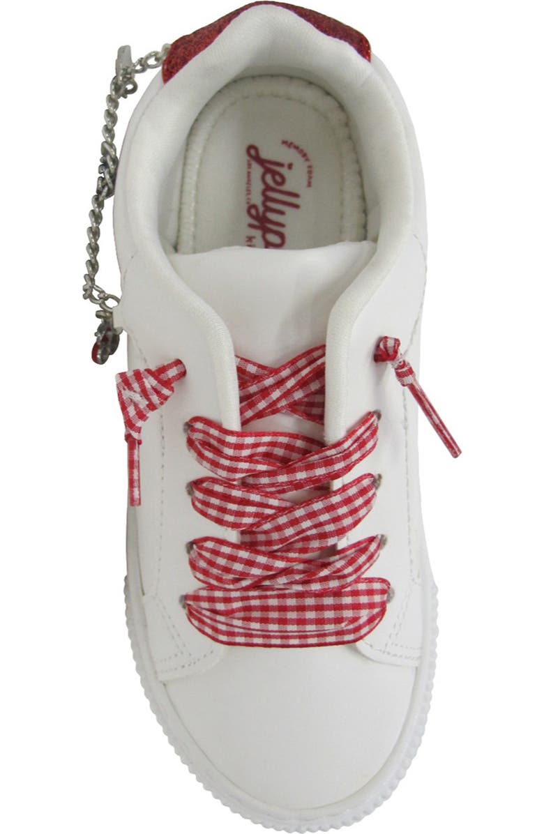 JELLYPOP Kids' Lulami Sneaker, Alternate, color, White Multi