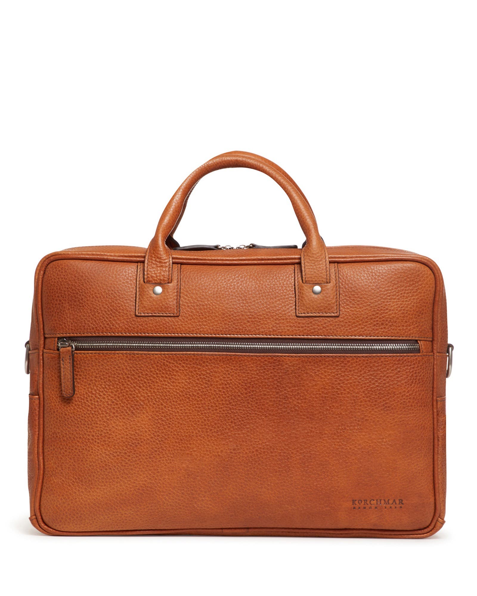 Redford Leather Briefcase, Alternate, color, Pebbled Tan