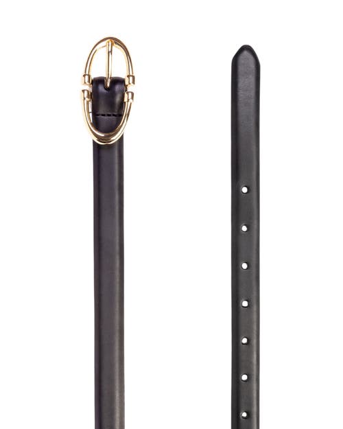 Black Suede Studio Halo Belt In Multi