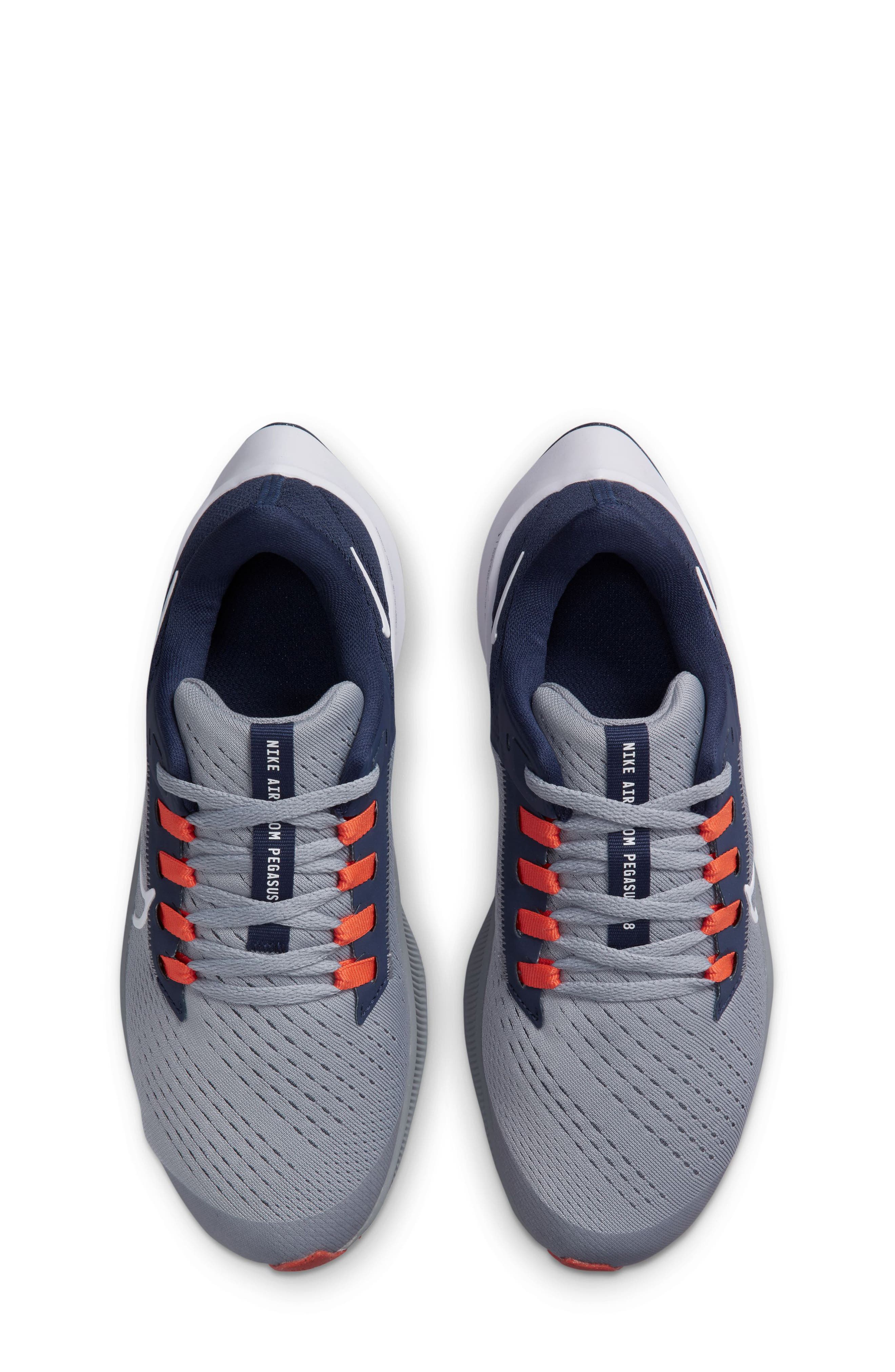 Air Zoom Pegasus 38 Sneaker, Alternate, color, SMOKE GREY/ SMOKE GREY